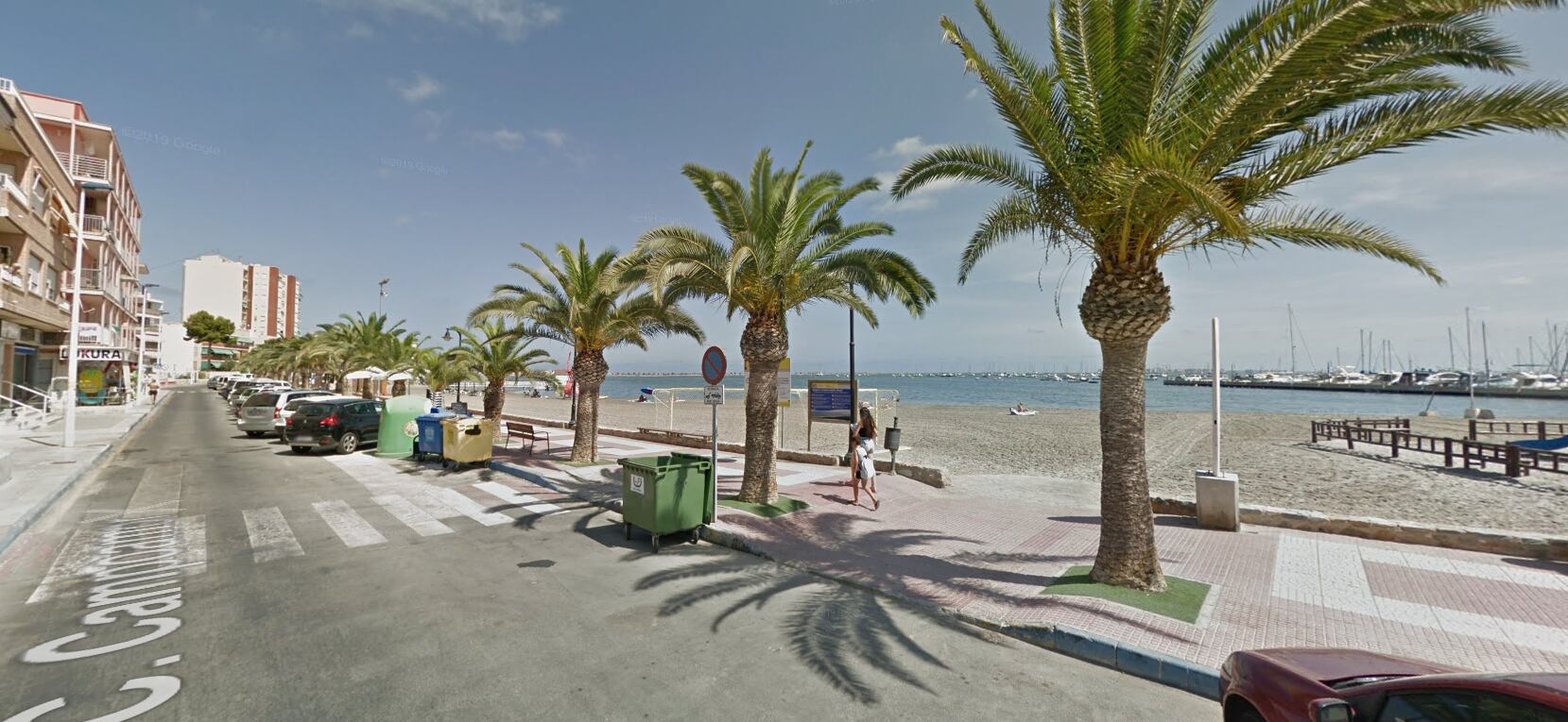 Playa de Lo Pagán, en San Pedro del Pinatar