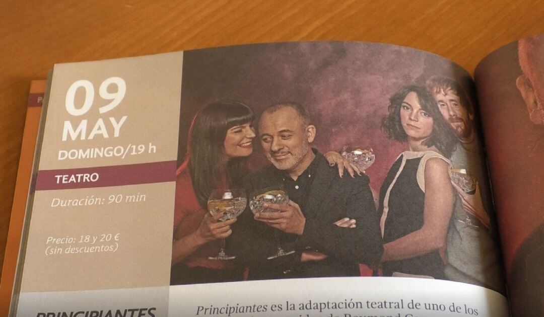 El actor Javier Gutierrez actuará en el Gran Teatro de Elche 