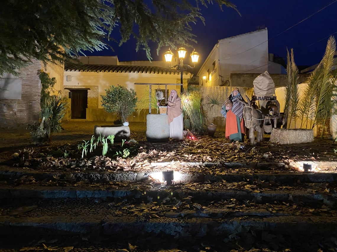 Imagen de archivo del belén viviente de Moral de Calatrava (Ciudad Real), durante las pasadas navidades 21-22