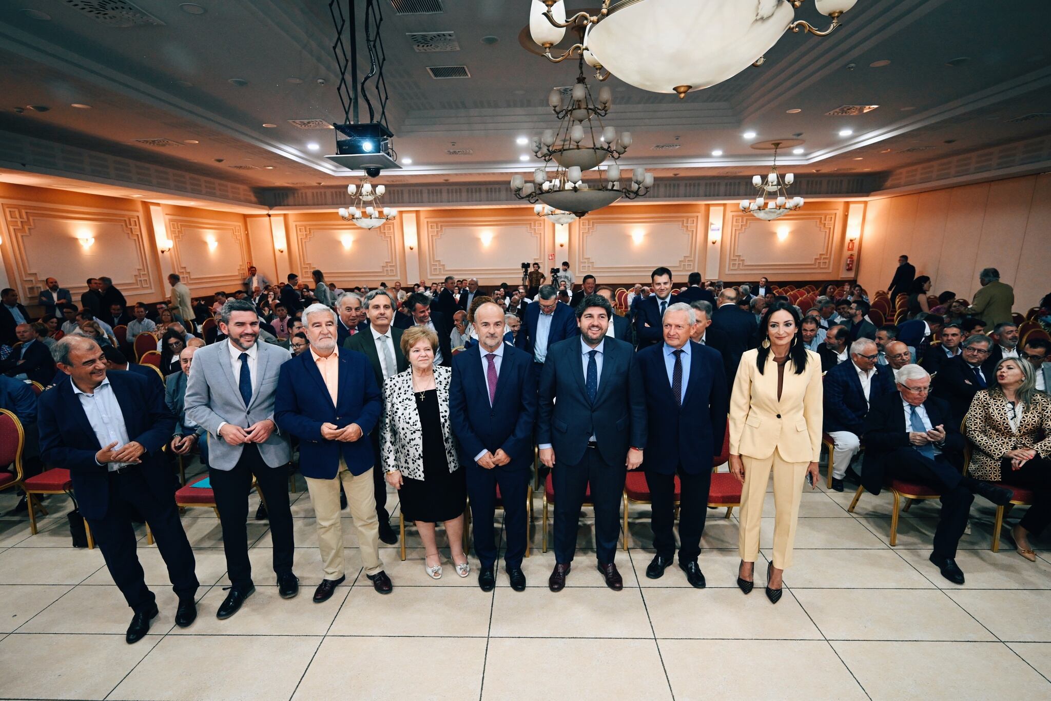 López Miras, durante la Asamblea de Fecoam
