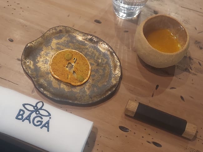 Naranja / Bottarga (Bagá).