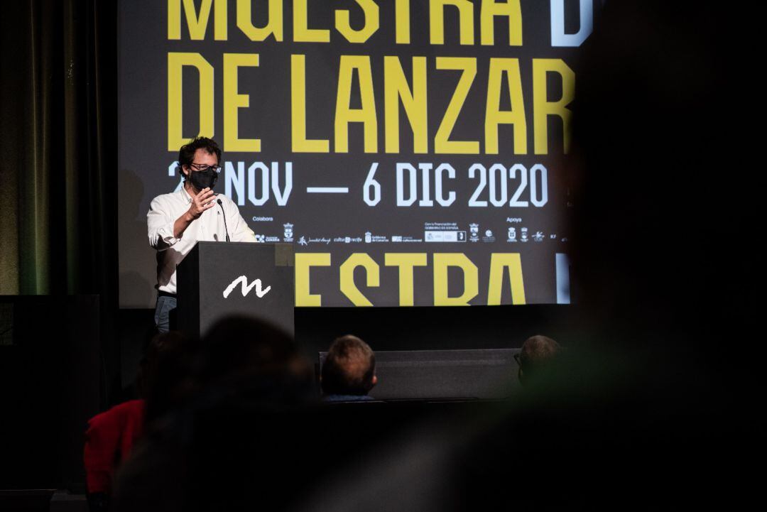 Javier Fuentes Feo, director de la Muestra de Cine de Lanzarote.