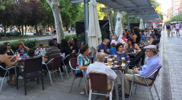 Los hosteleros de Palencia podrán instalar televisiones en sus terrazas con motivo de la final de Champions