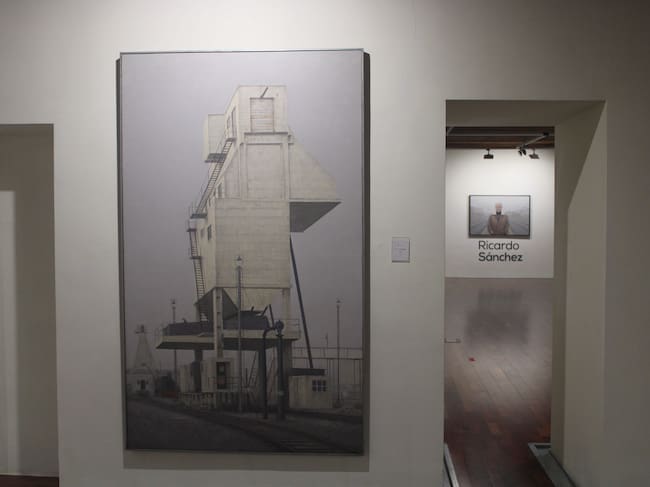 Una de las obras de la muestra