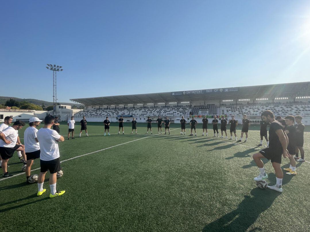 Primer entrenament de la pretemporada de l'Ontinyent 1931