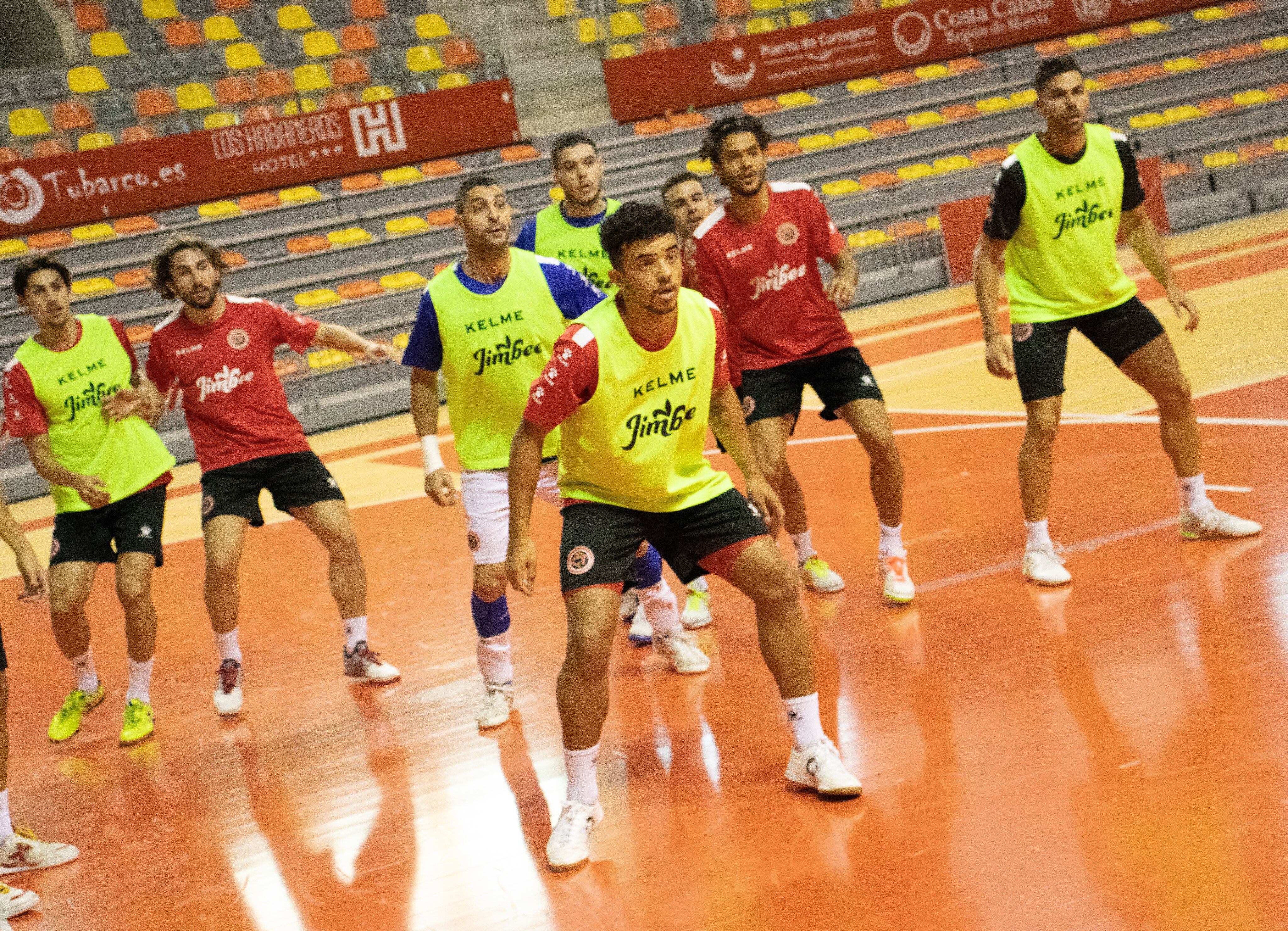 Meira durante el entrenamiento