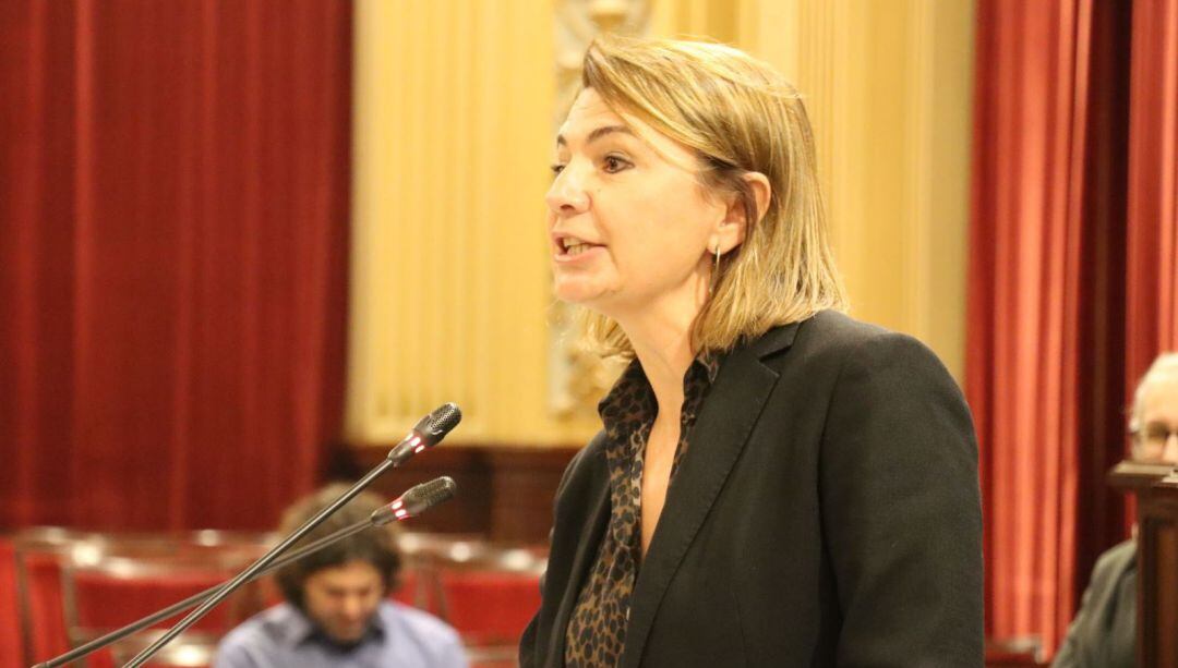 La diputada &#039;popular&#039; Marga Durán en el Parlament.