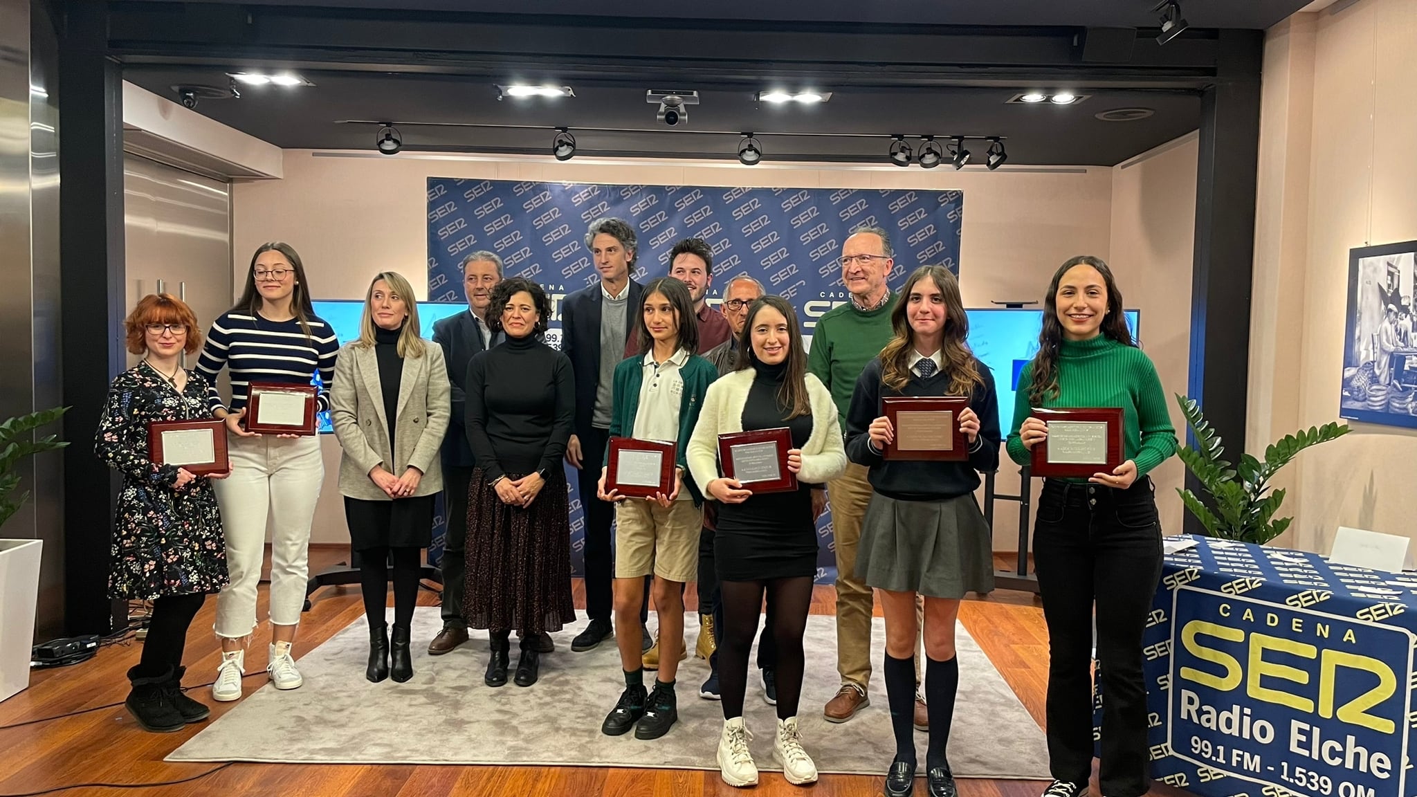 Premiados de la edición 58 del concurso de cuentos de navidad de Radio Elche Cadena SER