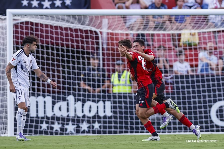 El Mirandés despedazó al Albacete en esta jornada (1-4)