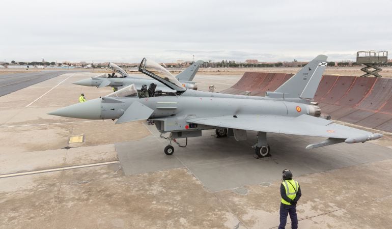 Las dos unidades de Eurofighter