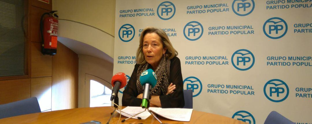 Rosa Gallego, portavoz del Partido Popular de A Coruña