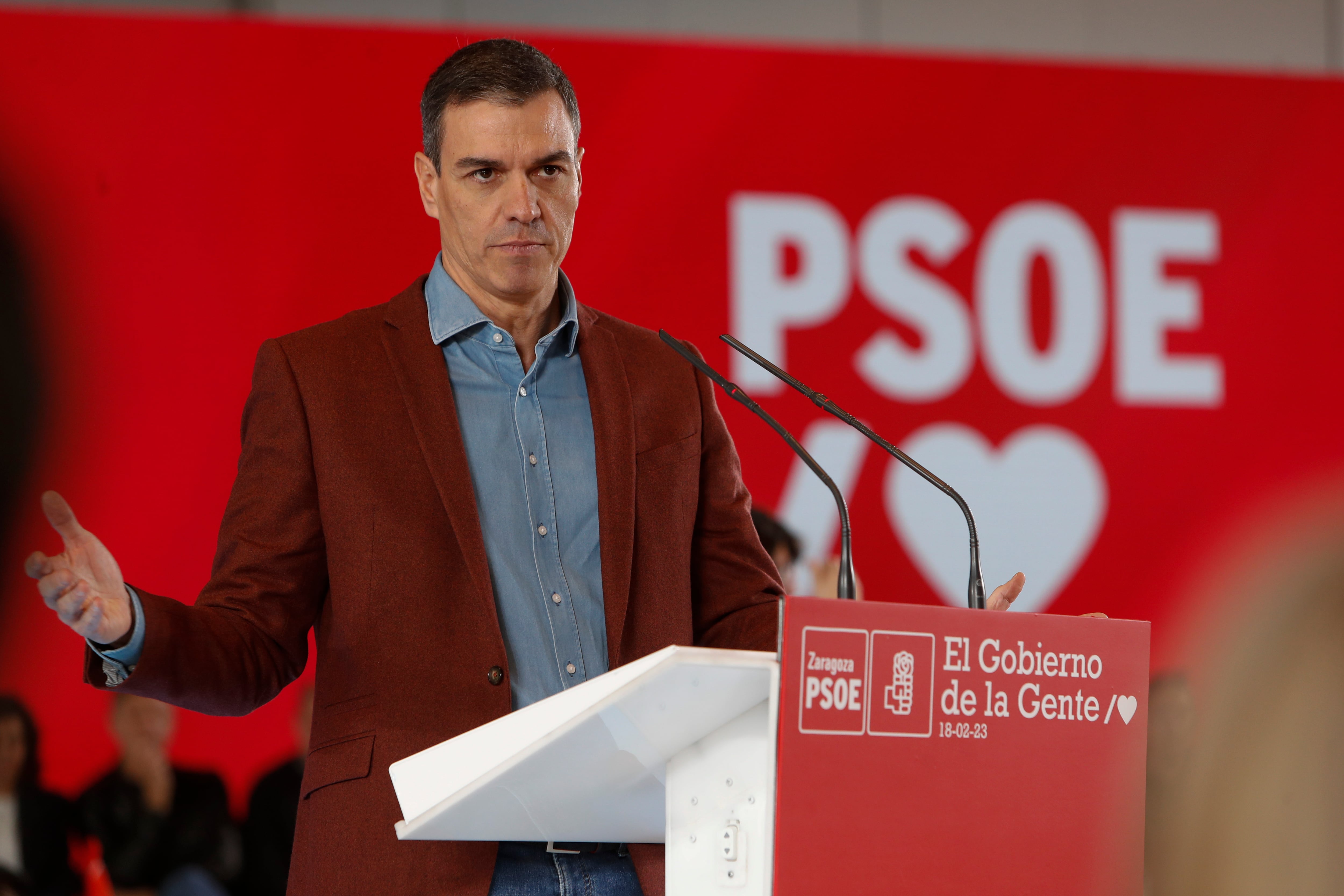 El secretario general del PSOE, Pedro Sánchez