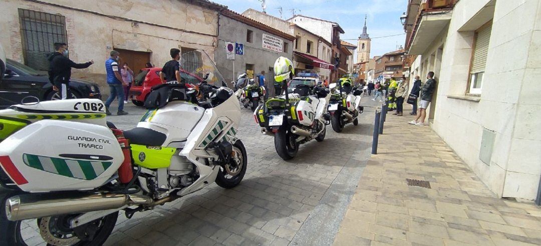 Guardia Civil en el lugar de los hechos