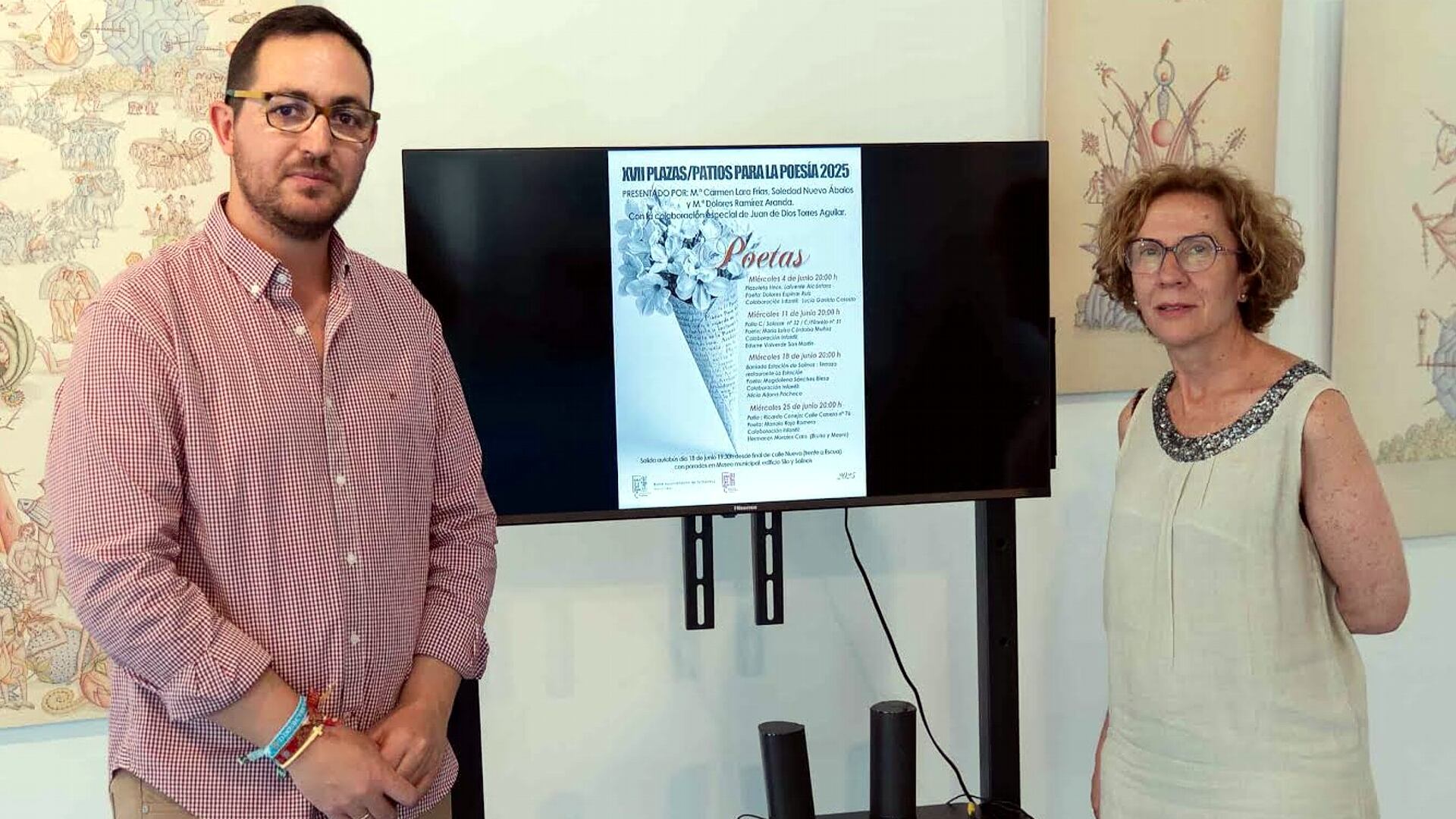 Presentación de &#039;Plazas y Patios para la Poesía&#039; de Archidona