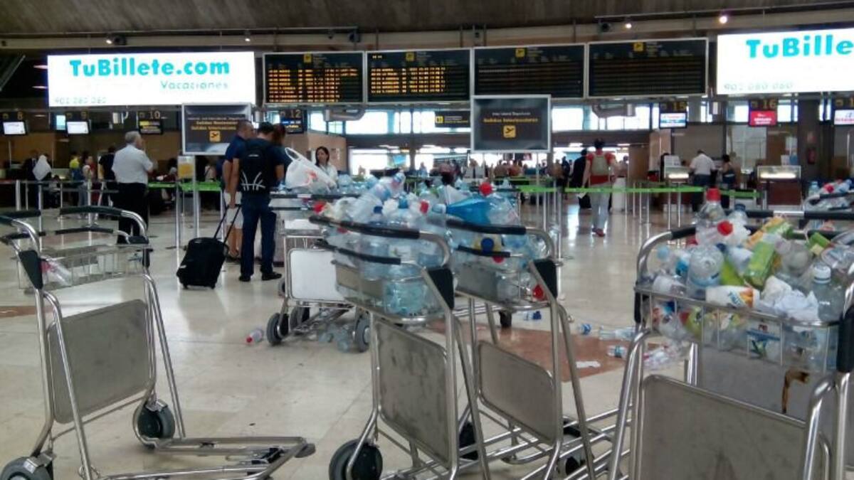 "Al ver la imagen lo primero que pensé es que había una huelga"