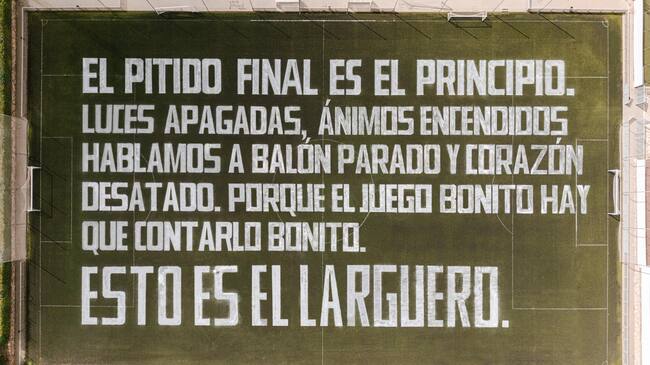El making off: así se pintó (y se grabó) el manifiesto de El Larguero (Cadena SER).