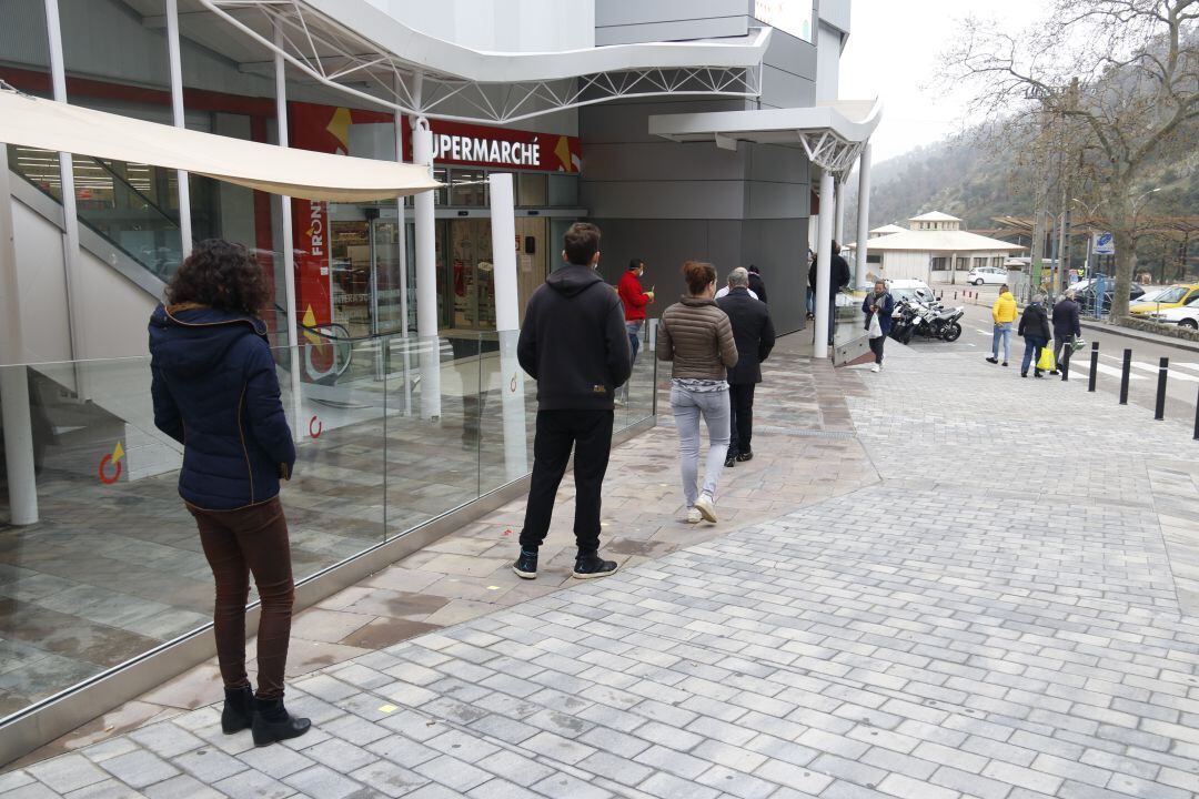 Els clients de La Jonquera han descendit considerablement.