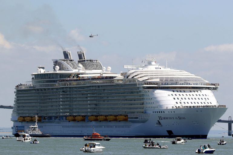 El Harmony of the Seas costó 1000 millones de euros 