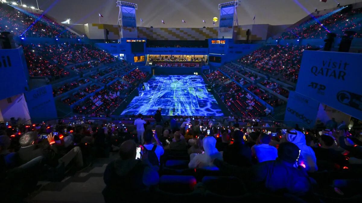 Imagen del ATP 500 de Doha