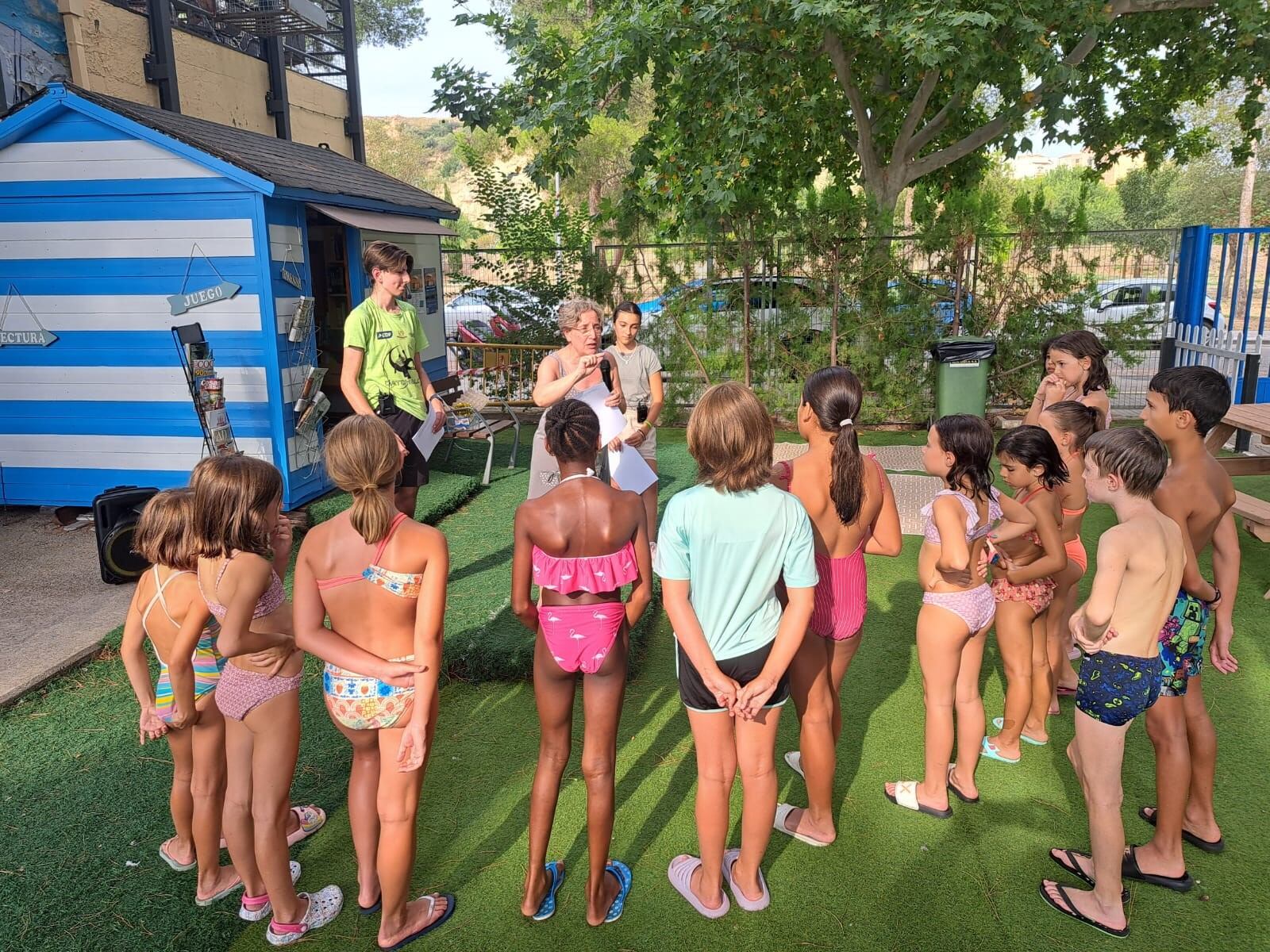 La Bibliopiscina de Fraga cierra el verano con 1.600 asistentes