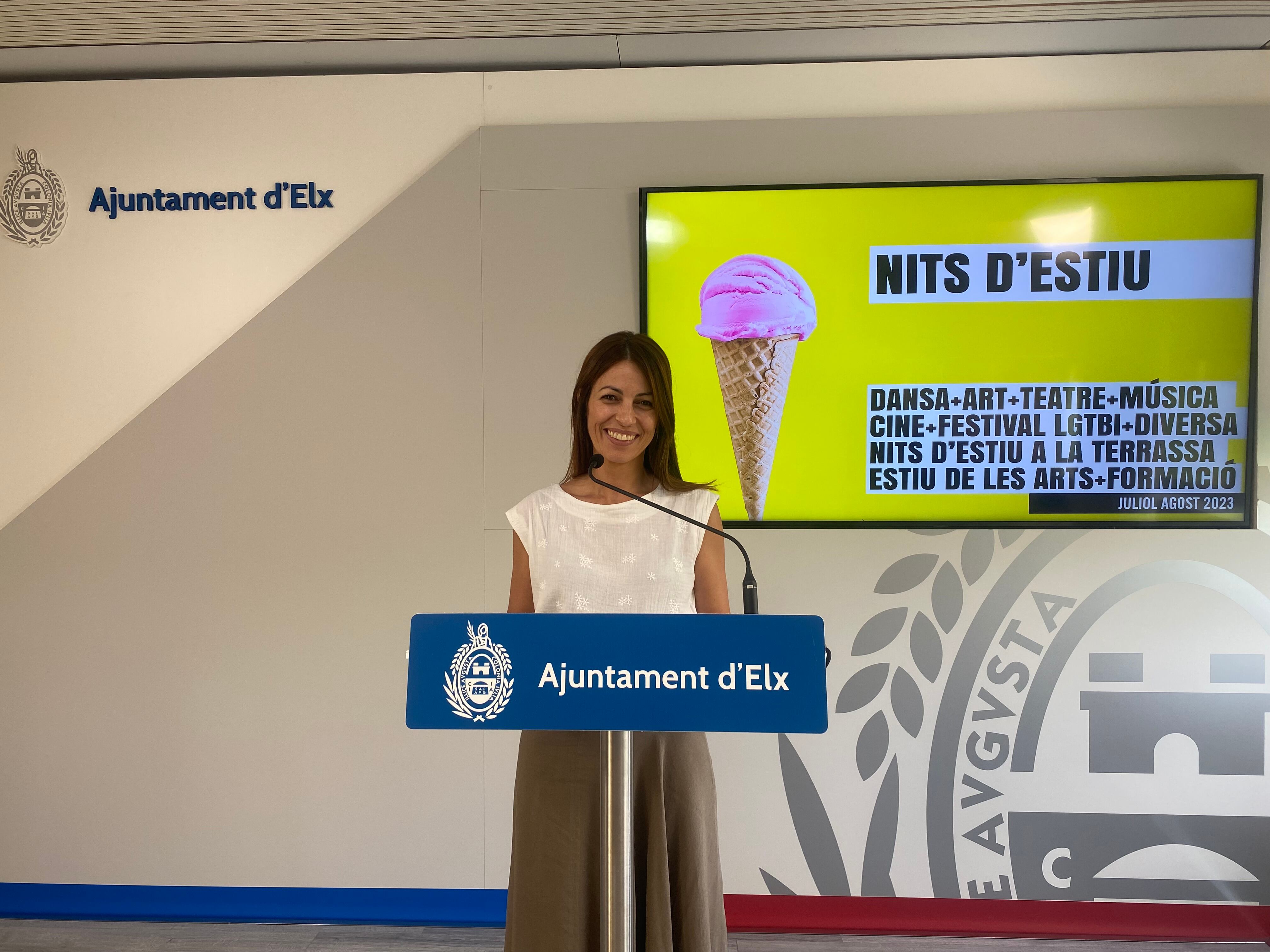 La concejala de Cultura del Ayuntamiento de Elche, Irene Ruiz.