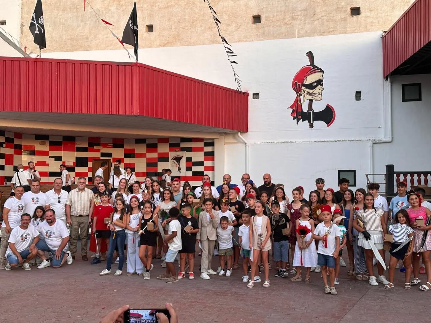 Momento del acto en la tarde del martes