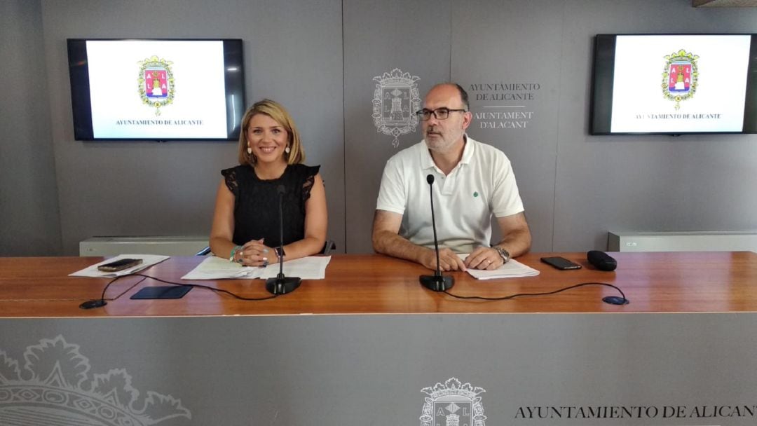 El edil de Transportes, Manuel Villar, en una reciente rueda de prensa