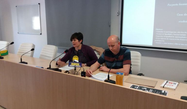 Momento de la intervención de la concejala María Teresa García