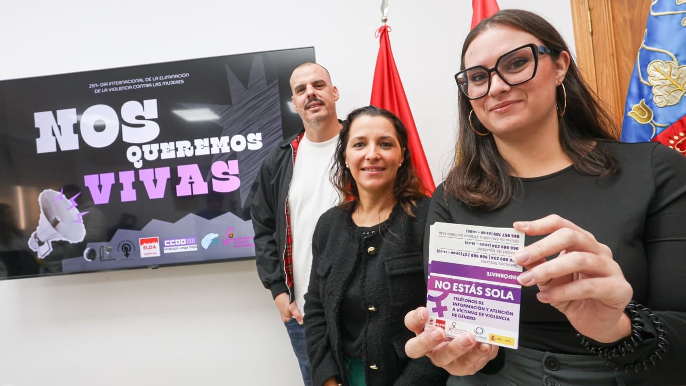 La concejala de Igualdad, María Gisbert, ha recordado que desde 2023 se han registrado 1.328 víctimas mortales por violencia de género en España