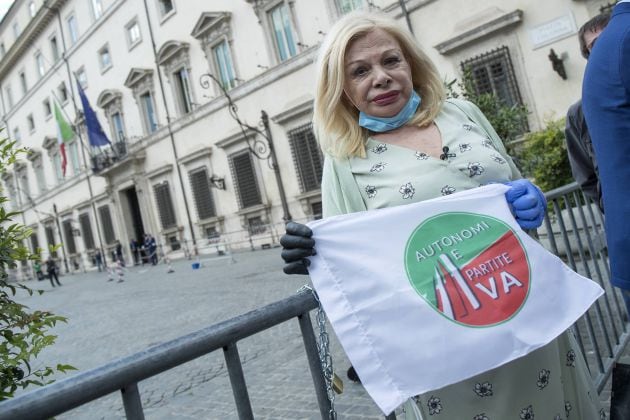 Sandra Milo pide ayudas para la gente del espectáculo y la cultura.