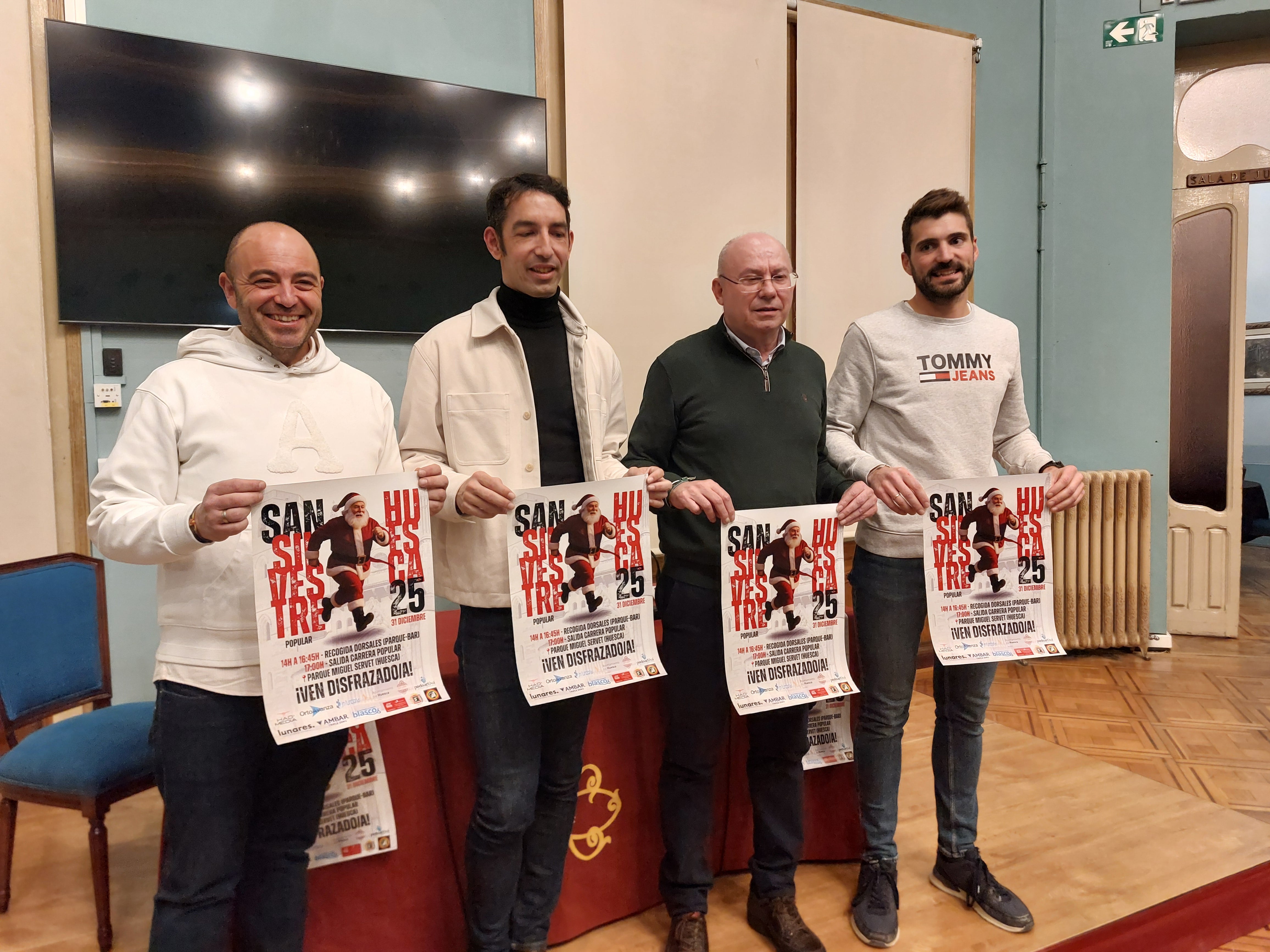 El CD Zoiti ha presentado la San Silvestre del 31 de diciembre en Huesca