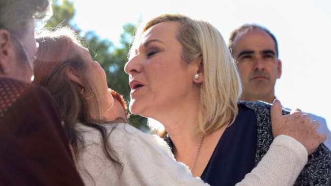 Inés Madrigal llega a la Audiencia Provincial este lunes