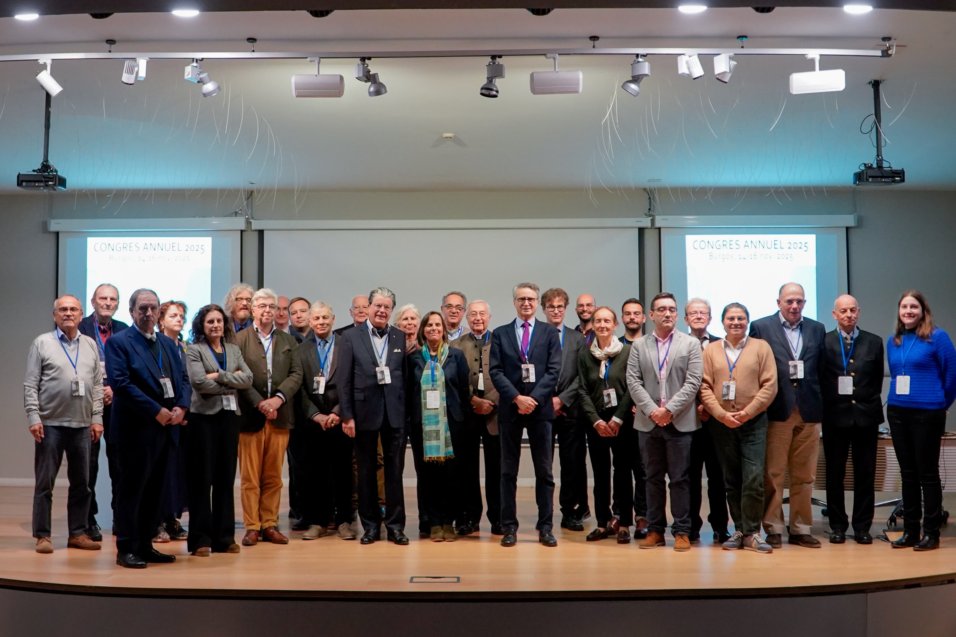Participantes del Congreso organizado por Hispania Nostra y Fundación Círculo sobre arte sacro, que incluye la asamblea anual de Europae Thesauri en Burgos