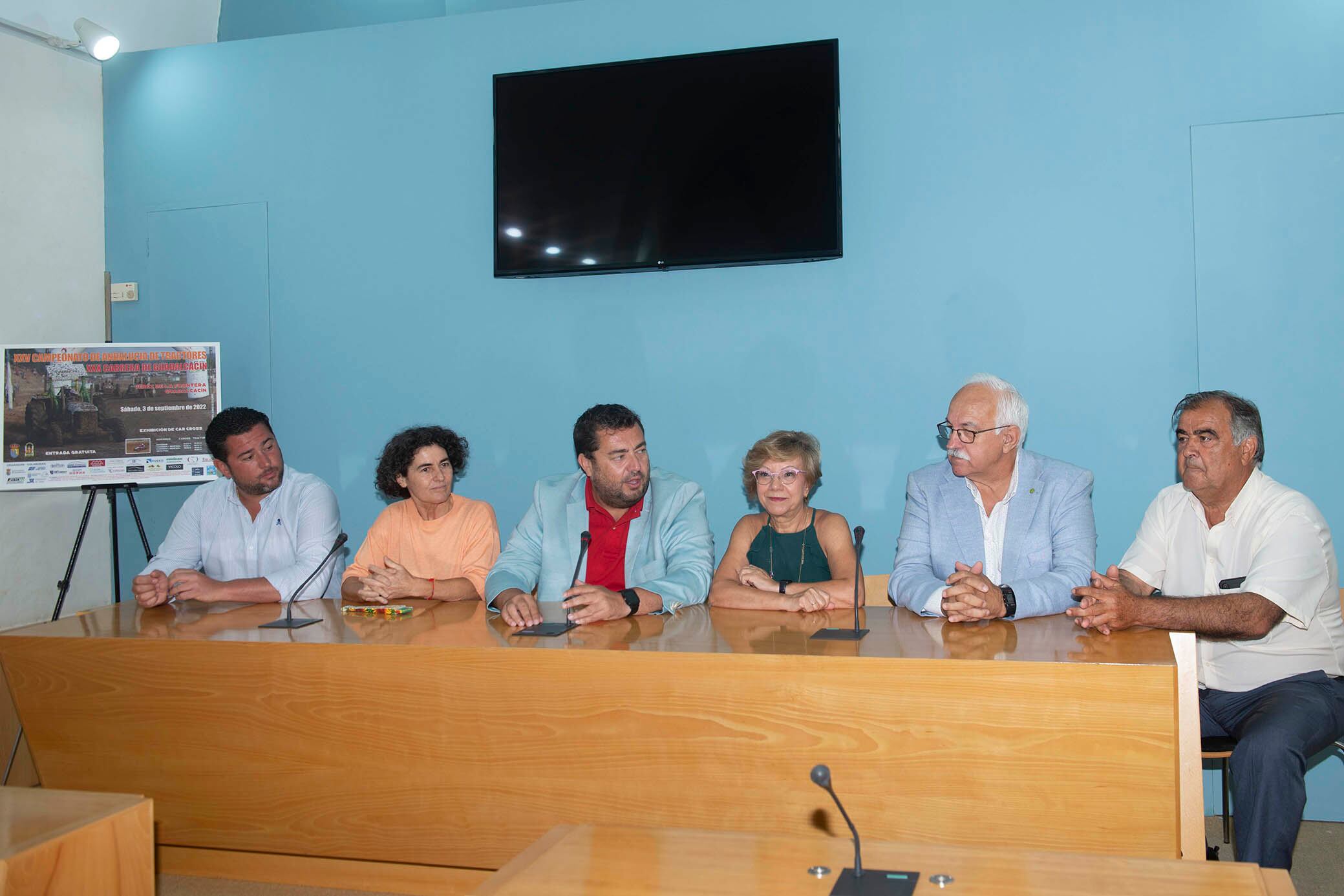 Presentación de la Carrera de Tractores de Guadalcacín