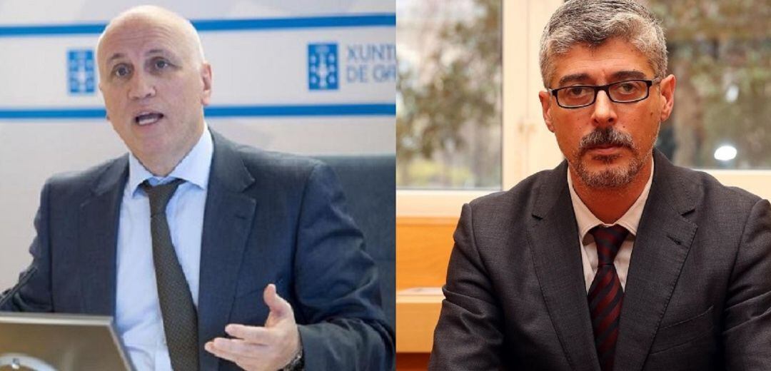 Antonio Fernández-Campa, exgerente del Sergas, e Ildefonso de la Campa, exdirector xeral de Maiores.