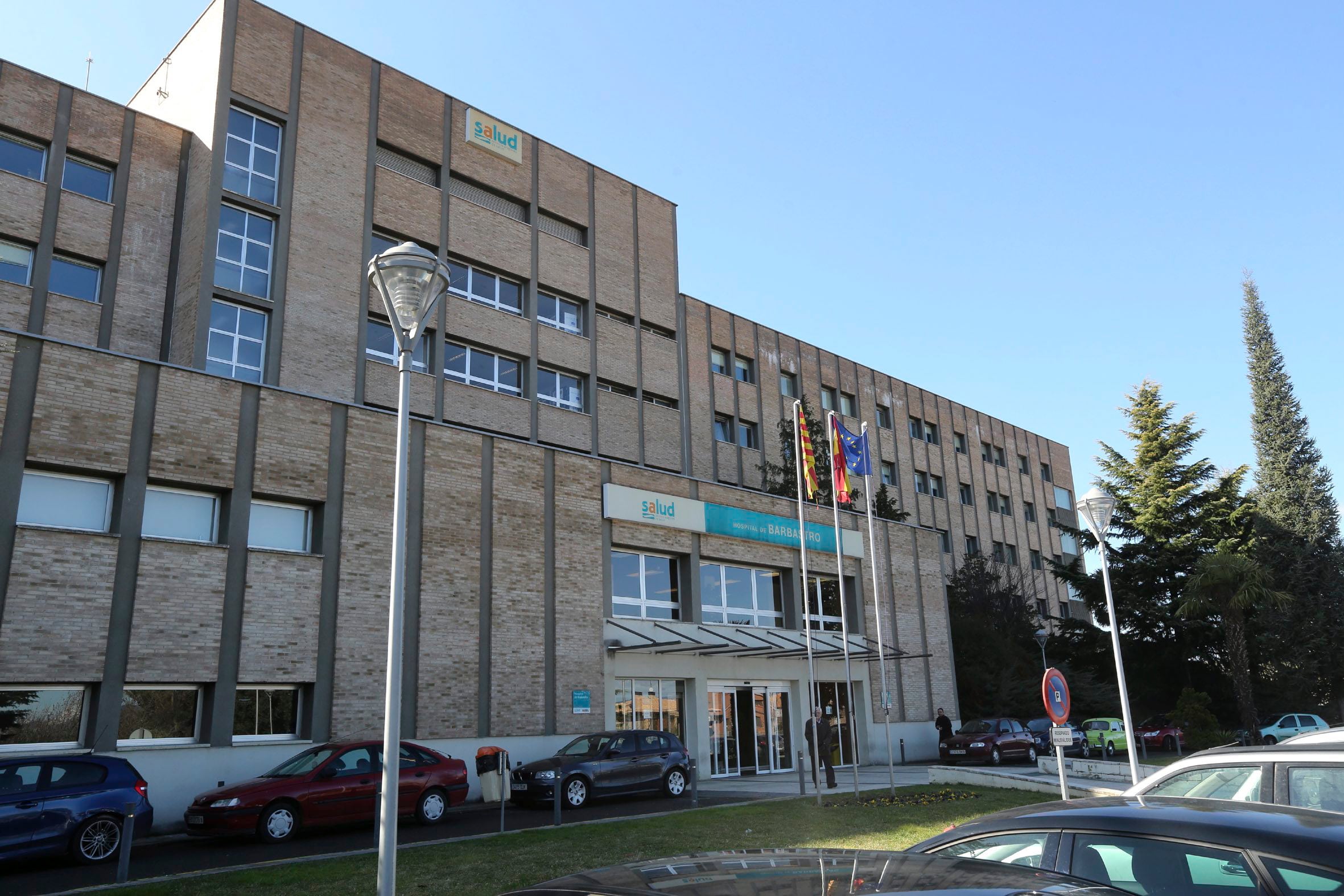 Exterior del Hospital de Barbastro. Imagen de: Rafael Gobantes