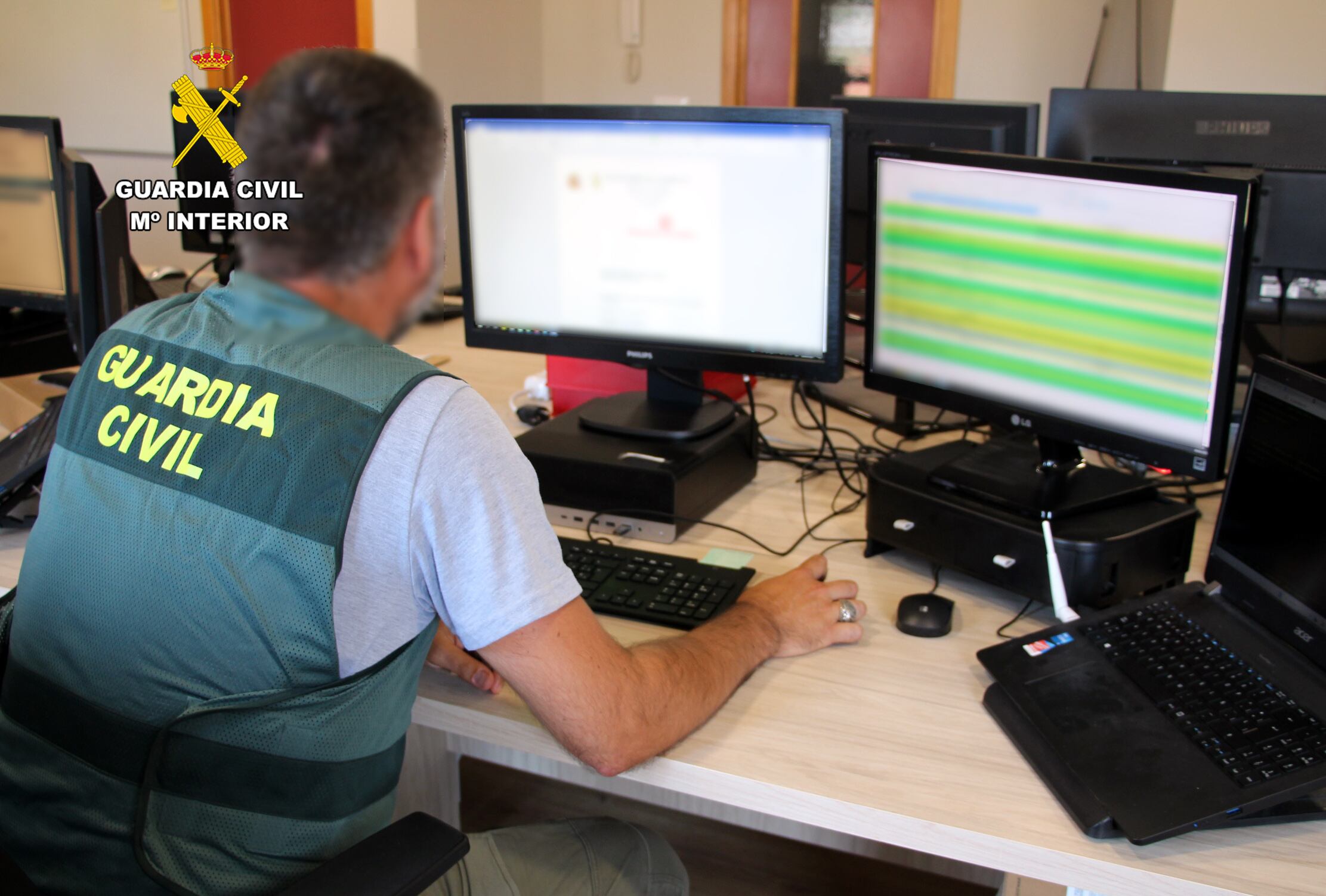 Imagen de archivo del equipo @ de la Guardia Civil de Cantabria.