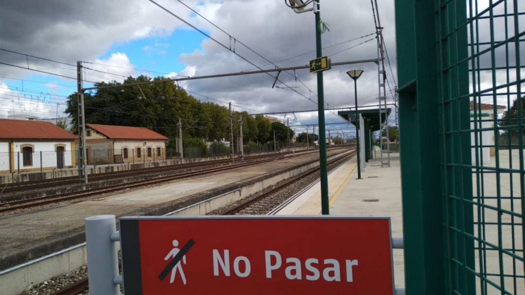 Estación de cercanías en la prrovincia de Córdoba