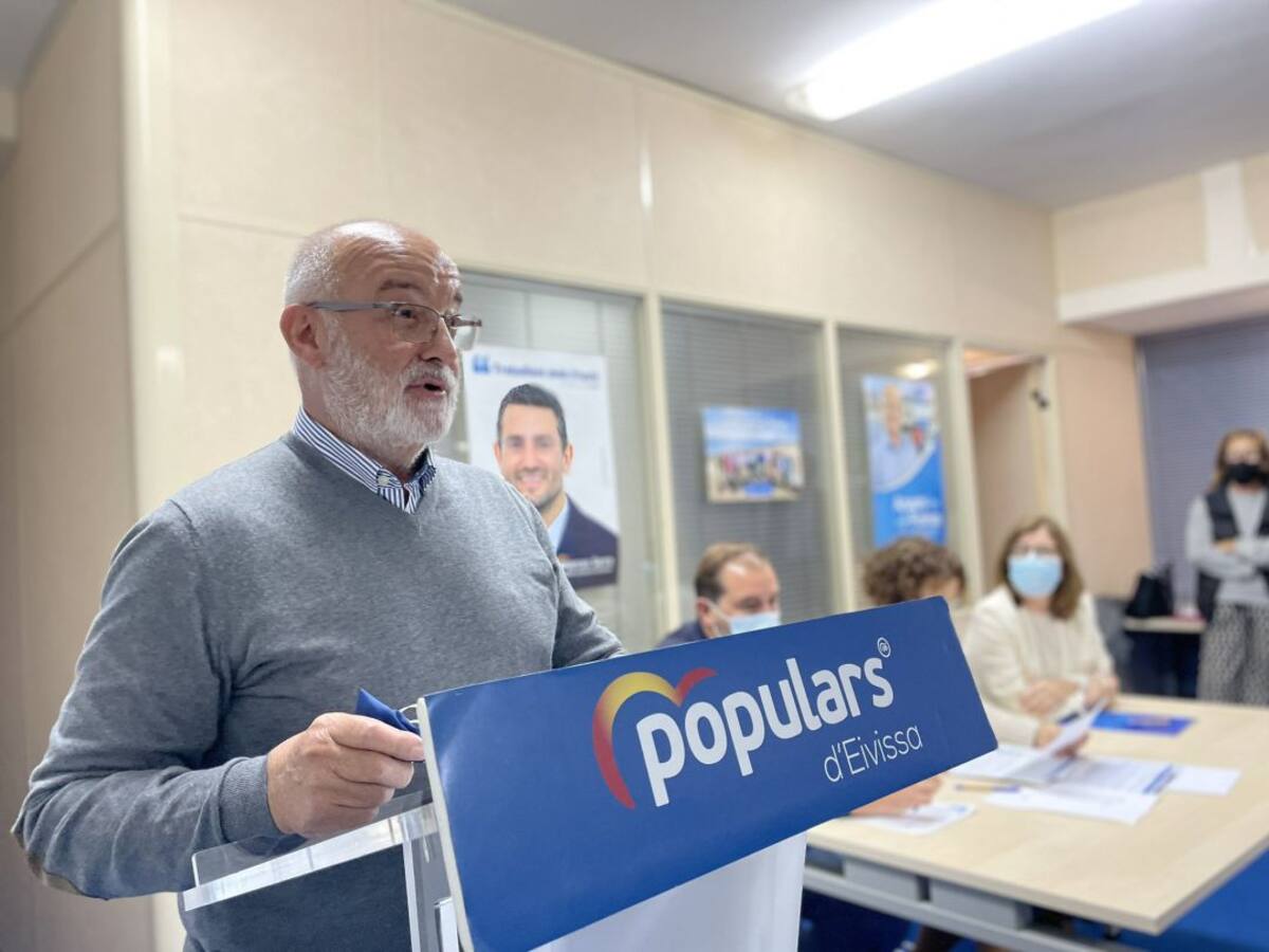 Pepe Sala, reelegido presidente del PP de Sant Antoni