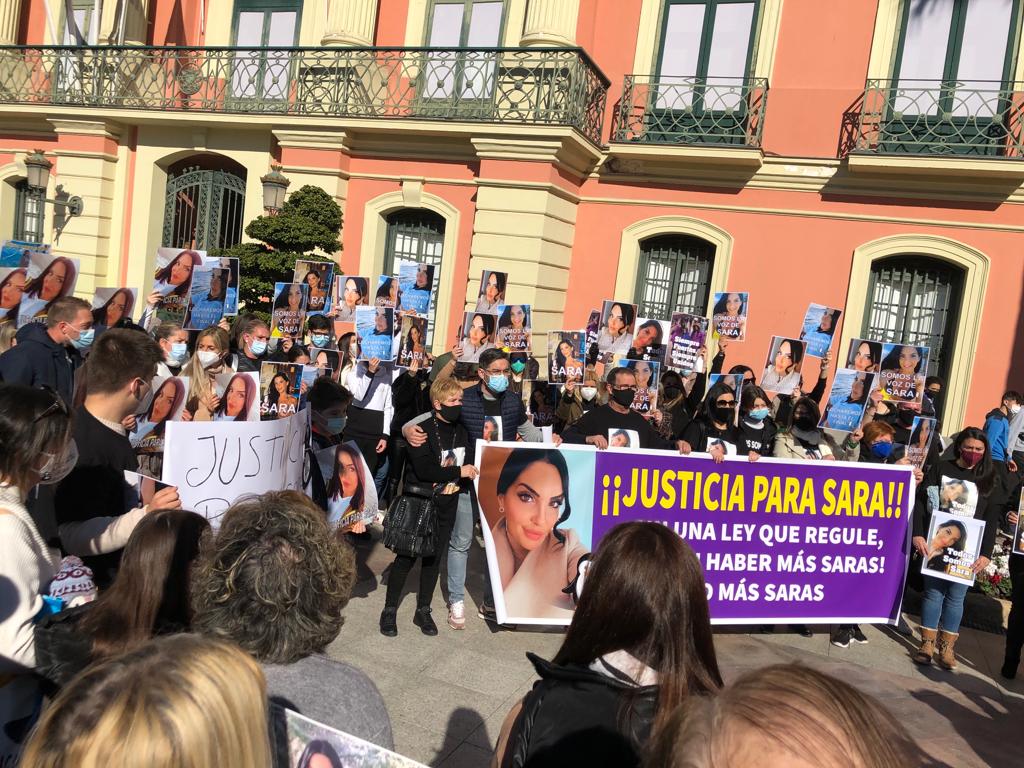 Una de las movilizaciones en las que se pedía justicia para Sara.