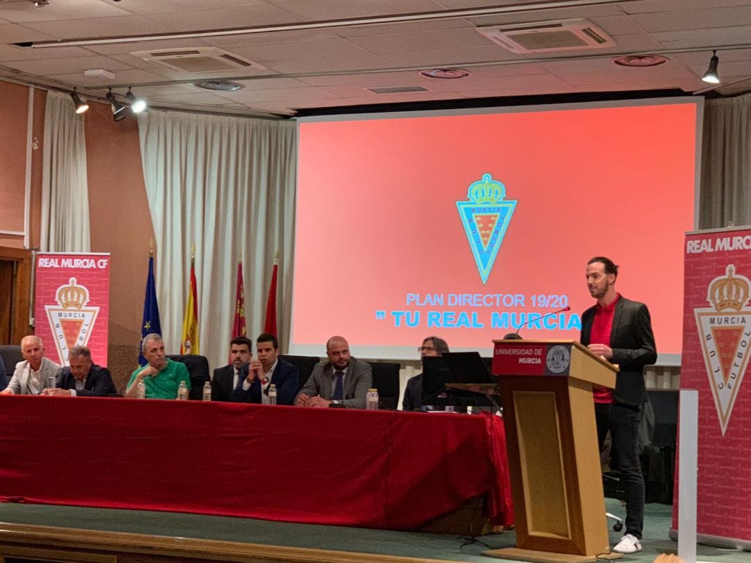 Presentación del Plan Director del Real Murcia