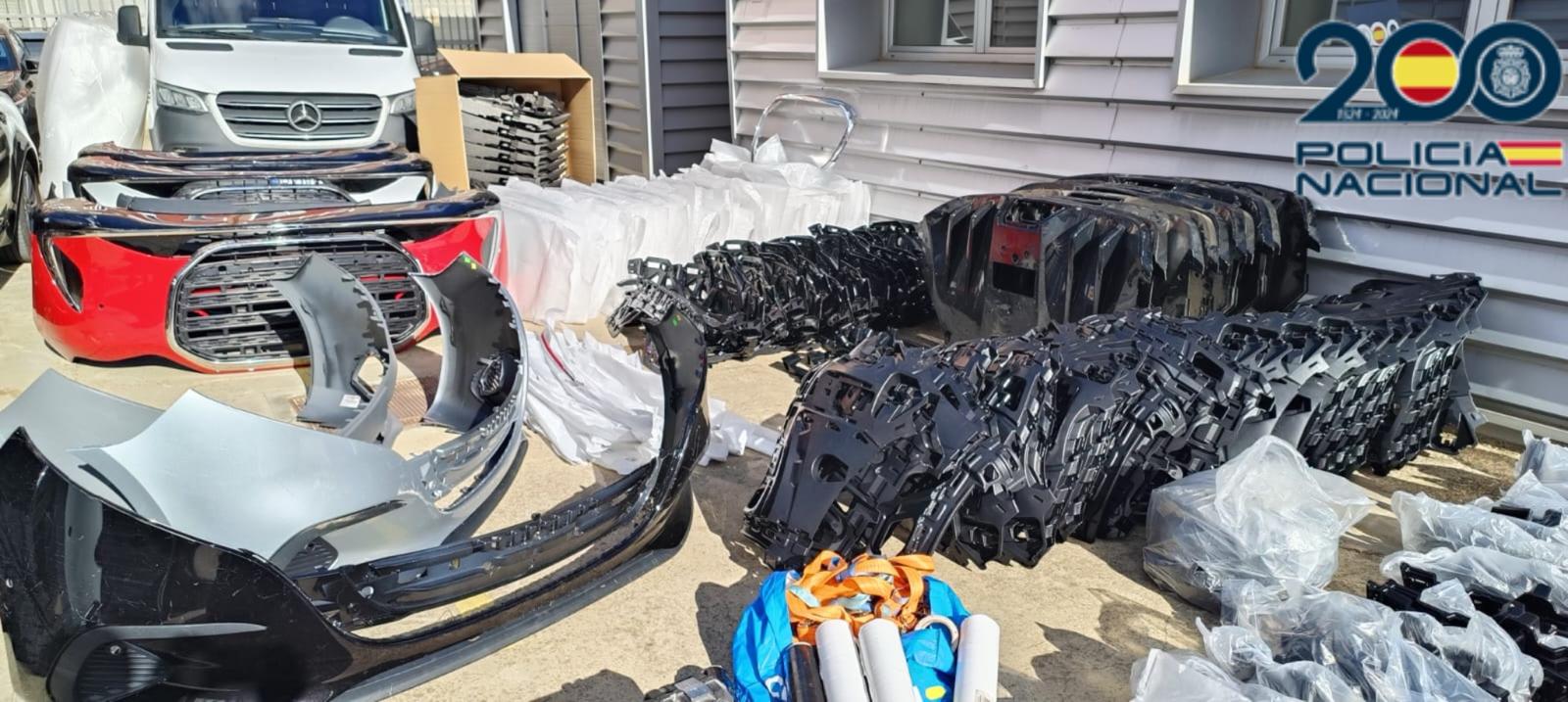 Desarticulado un grupo criminal itinerante dedicado al robo de piezas de automoción en Valladolid y Palencia