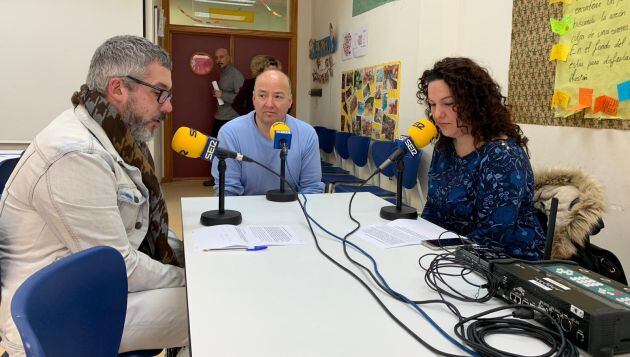 Enrique Beanet, padre de una niña de dos años que ha contado su experiencia como usuario del centro