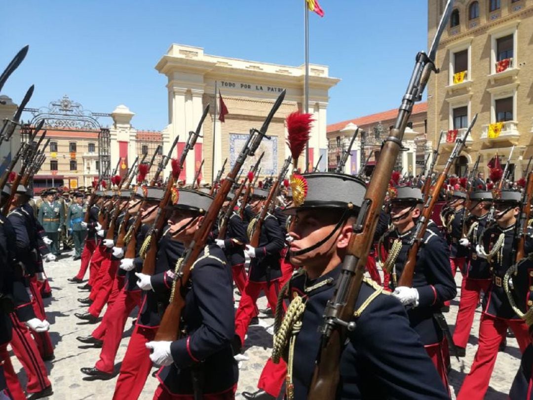 Acto de entrega de despachos en la Academia General Militar