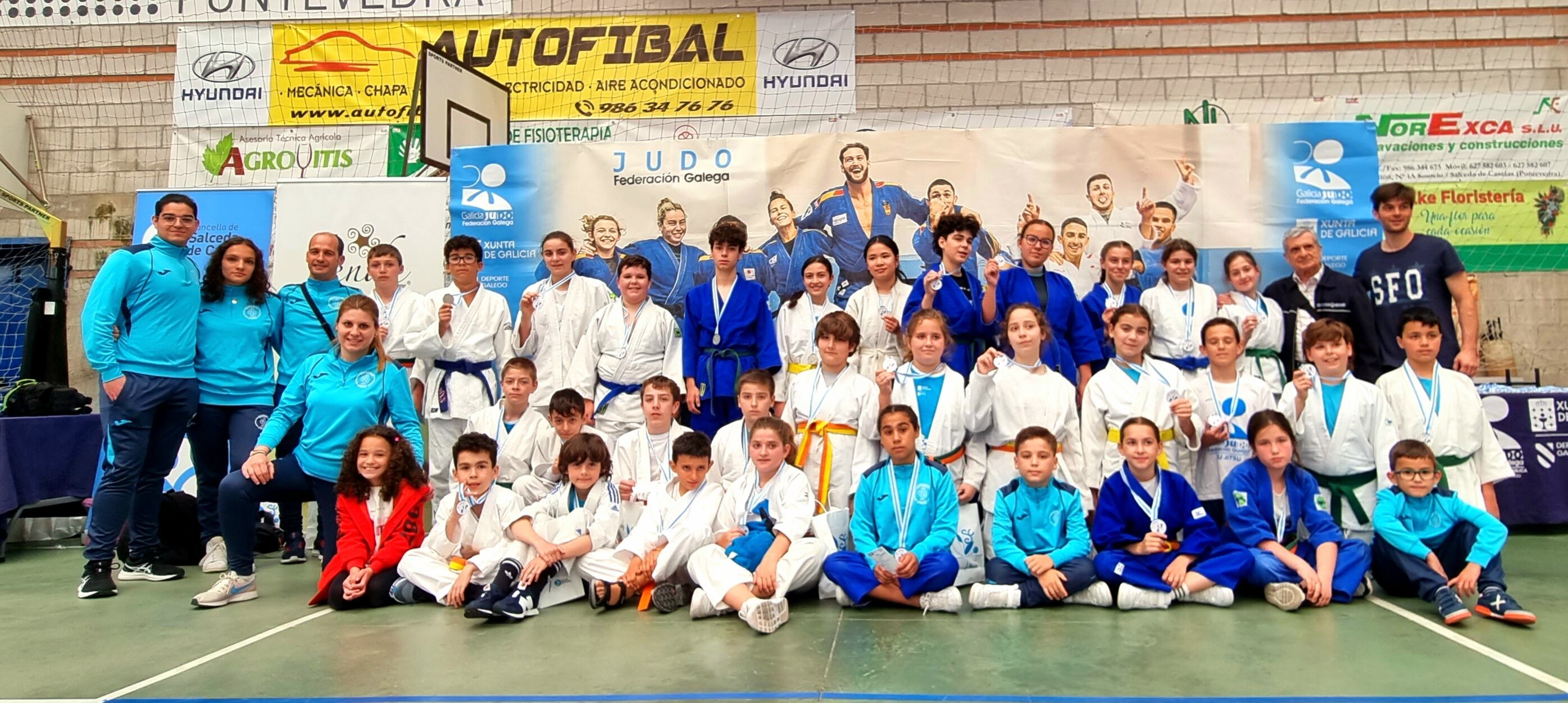 Cuarenta judokas del Marbel en el Xoga Judo 2024