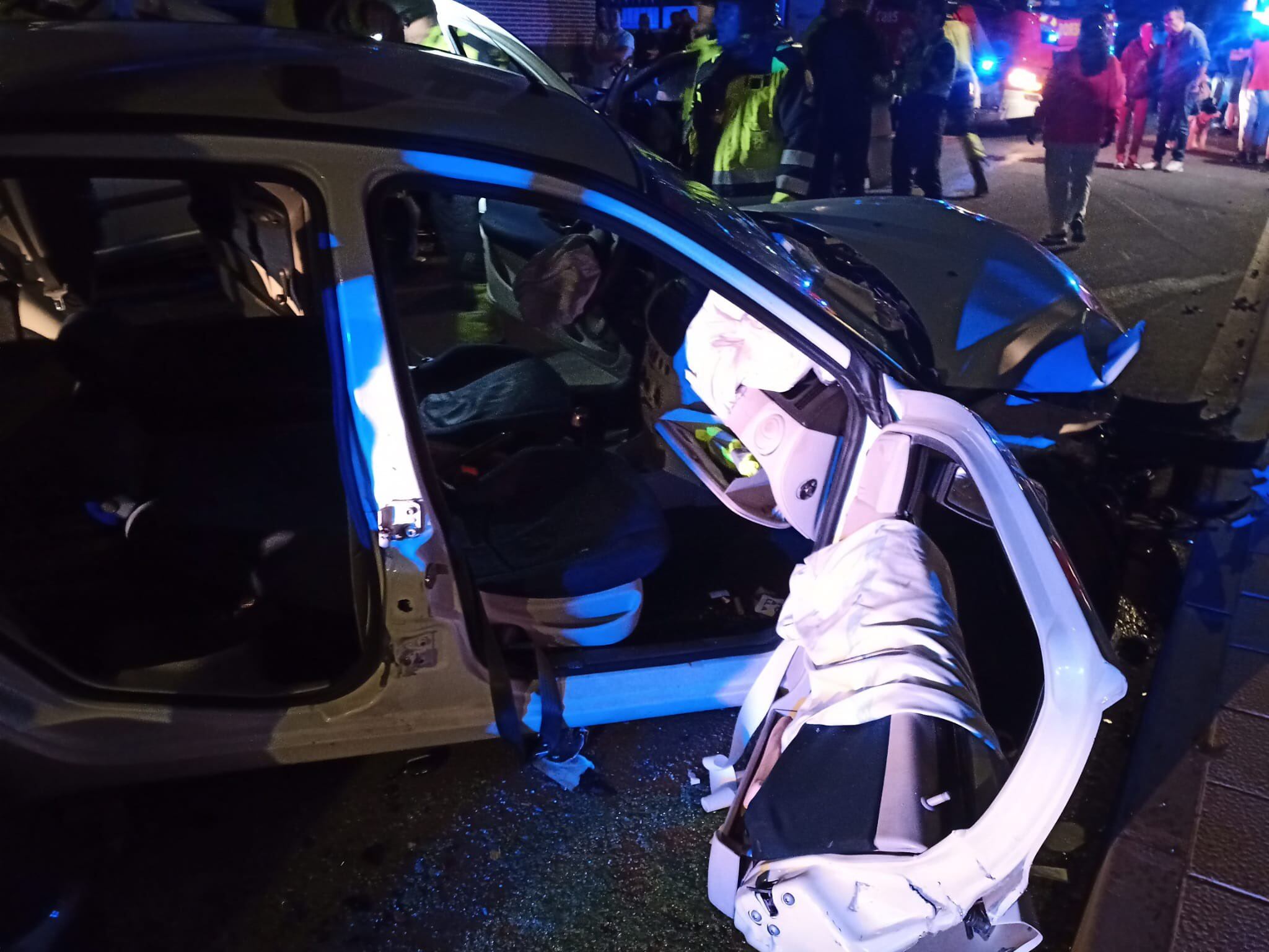 Accidente de tráfico en Tudela de Duero