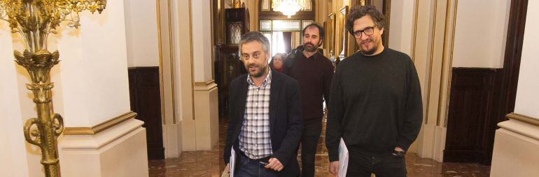 Xulio Ferreiro y Alberto Lema entran al pleno