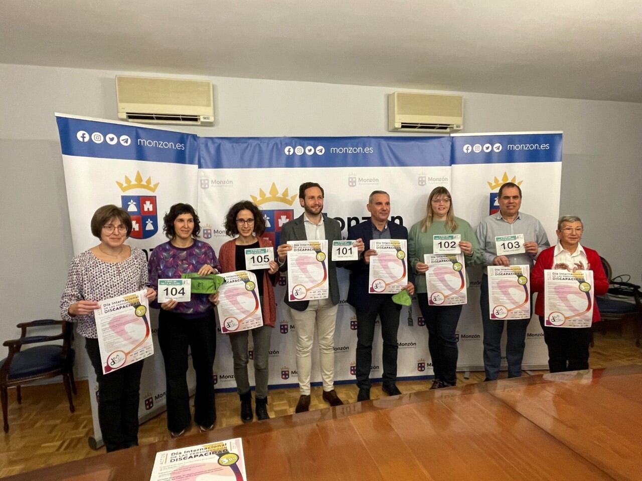 Presentación Semana de la Inclusión con la Discapacidad en Monzón