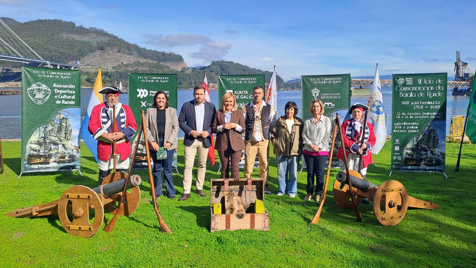 Presentación de la XII Batalla de Rande en Redondela