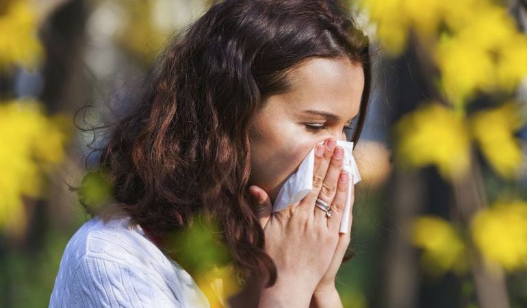 Los estornudos son de lo más frecuente estos días